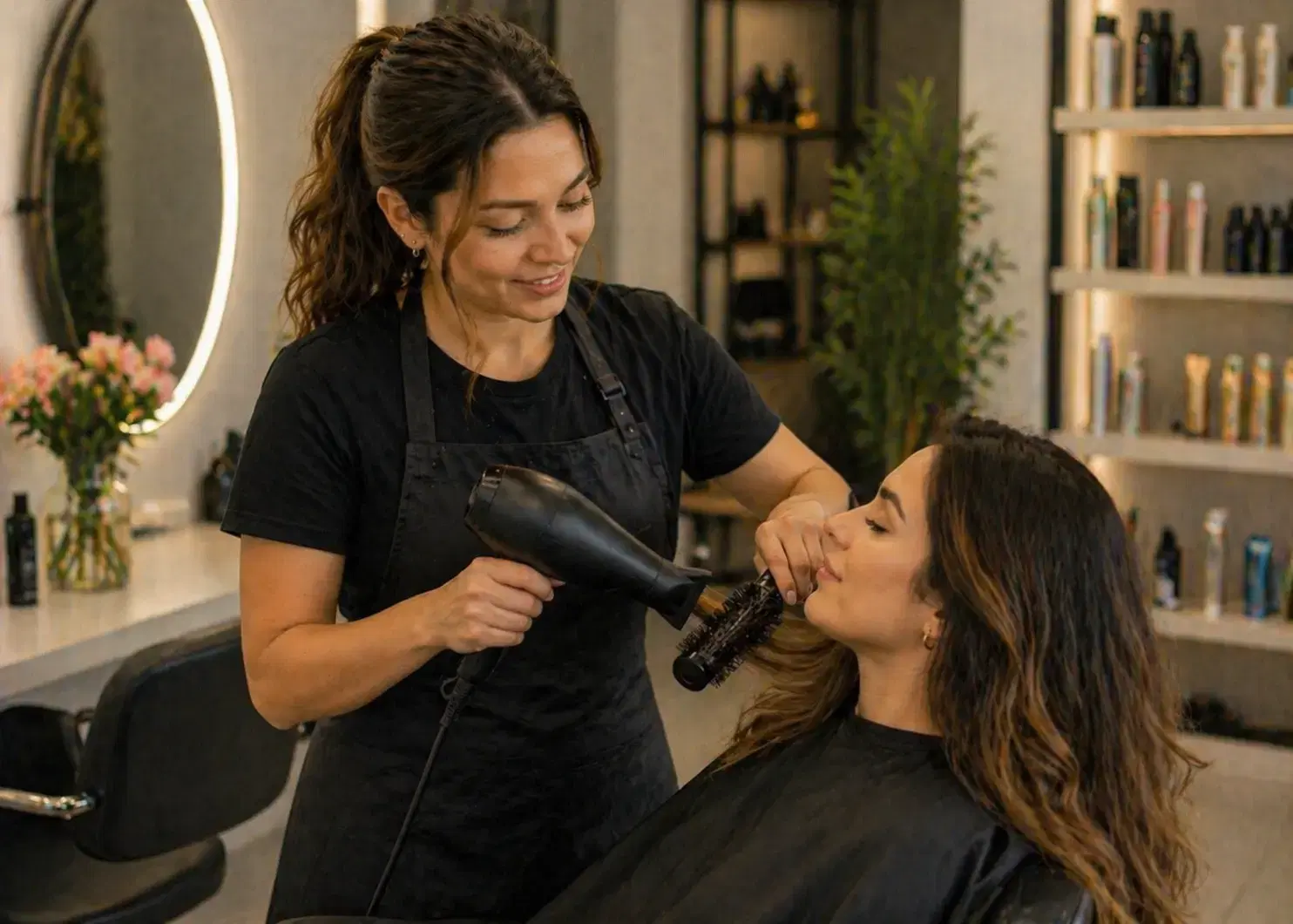 Negocio usando Zunida — software para salones de belleza